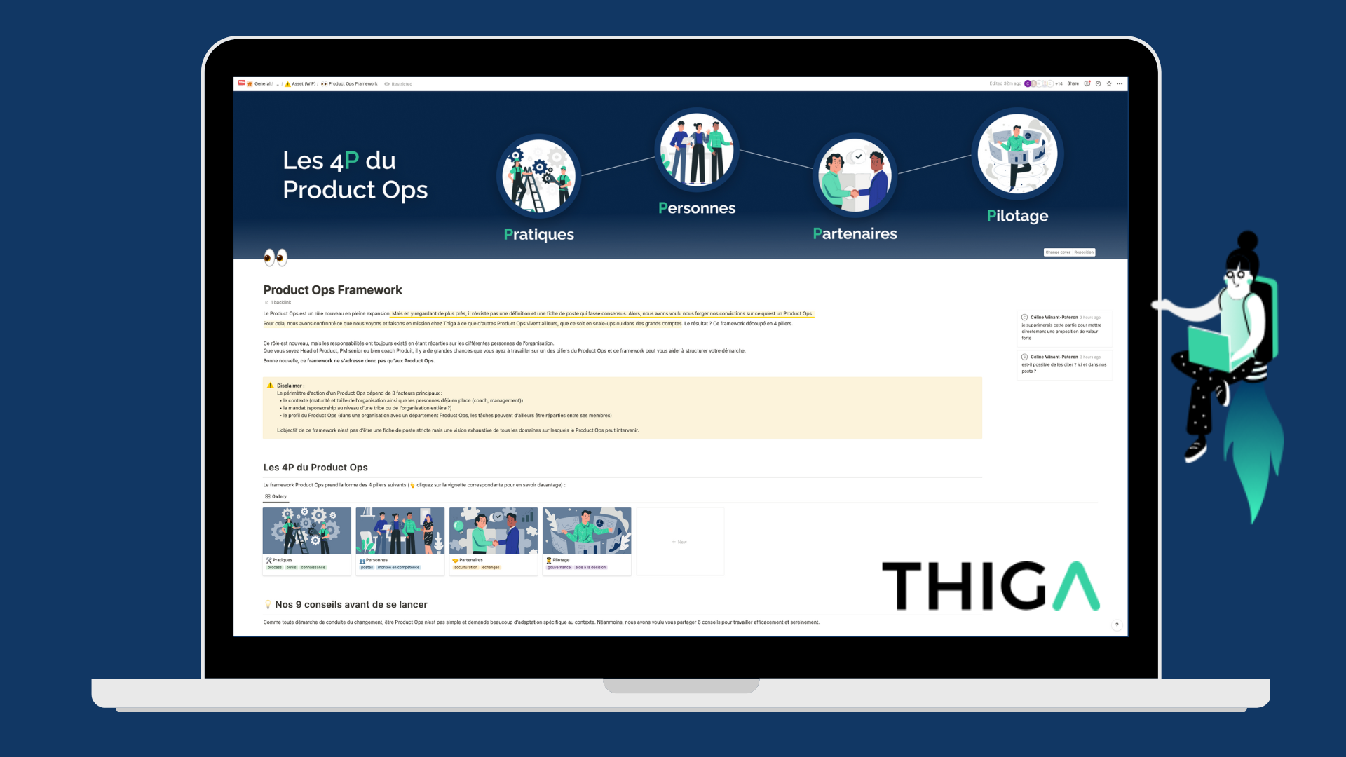 les 4P : le framework du Product Ops