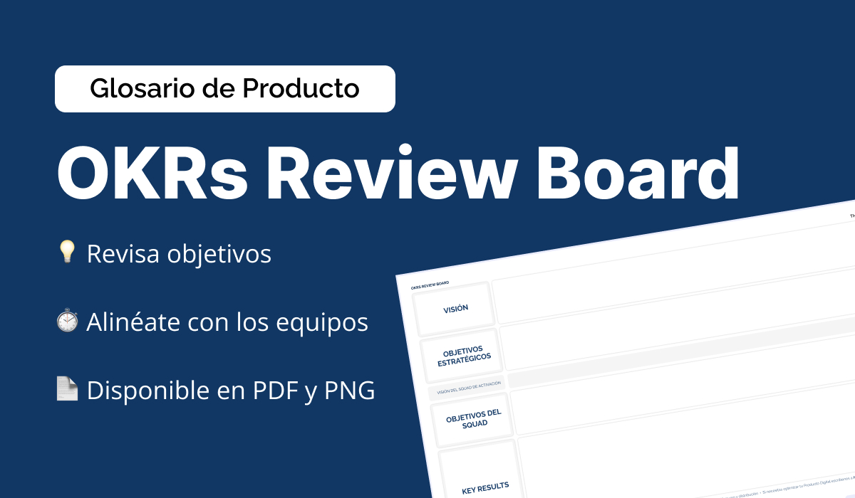 plantilla descargable OKRs review board