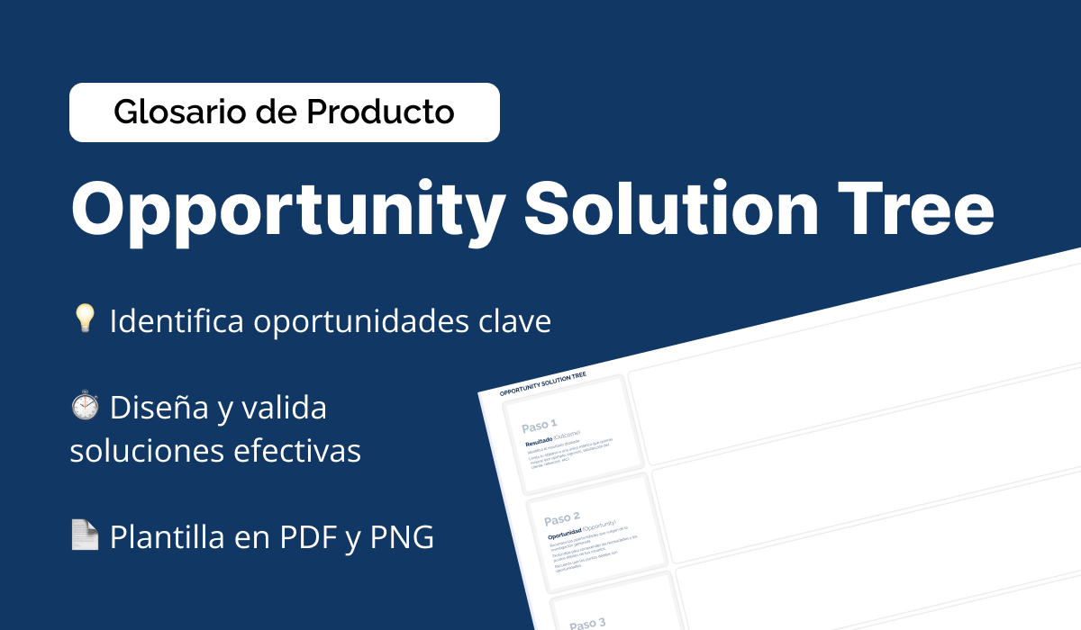 plantilla descargable opportunity solution tree
