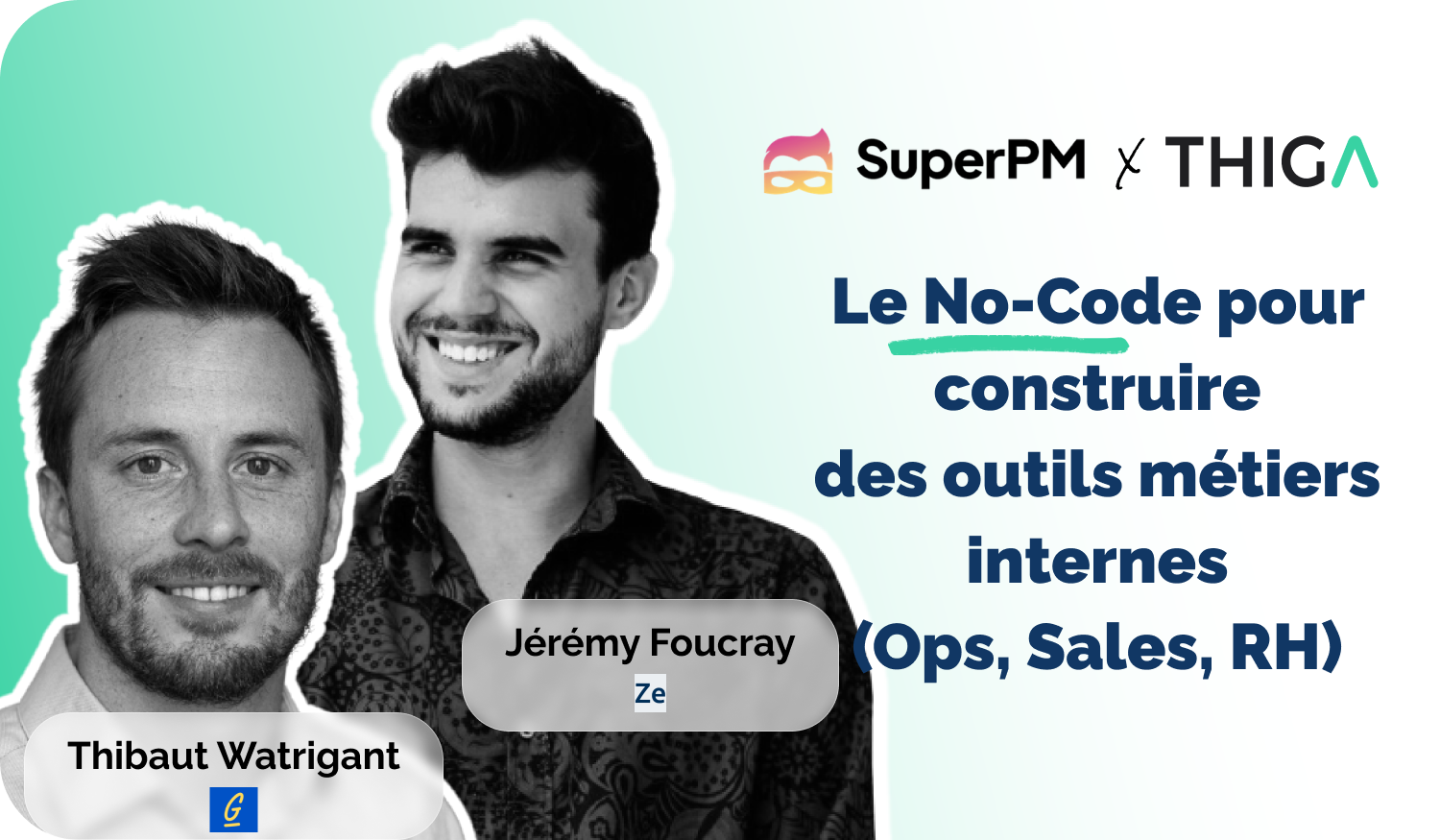 le no-code pour construire des outils métiers internes (ops, sales, rh)